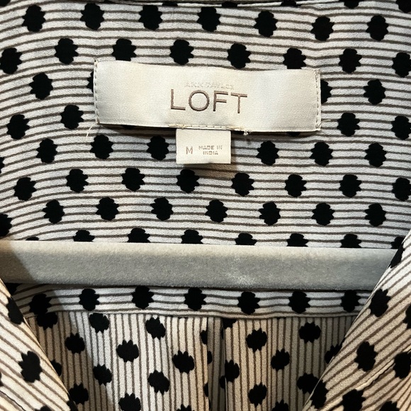 Loft Button Down Blouse - Picture 3 of 4
